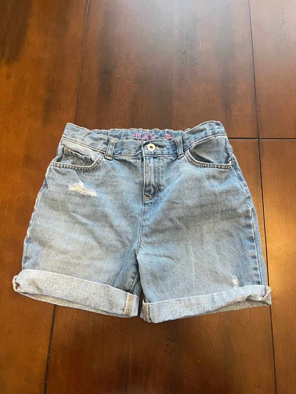Children’s Place Denim Roll Cuff Midi Shorts